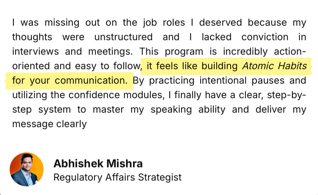 My Headshot Abhishek Testimonial